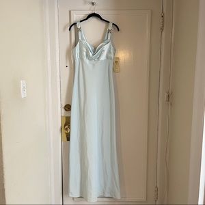 Vintage Bridgerton Blue Dress